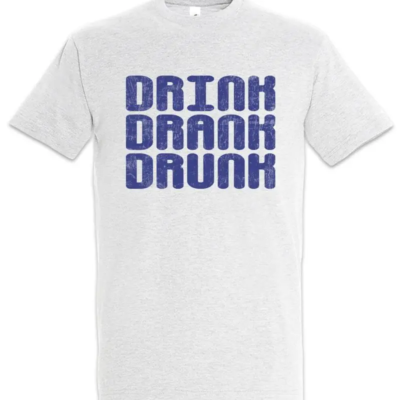 Beer Wine Gin - Drink Drank Drunk T Shirt Party