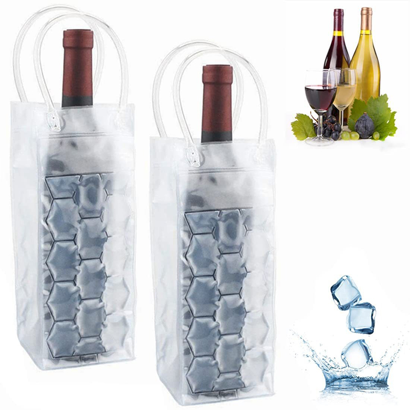 Wine Beer Cooler - Wine Ice Bag Holder Champagne Beer