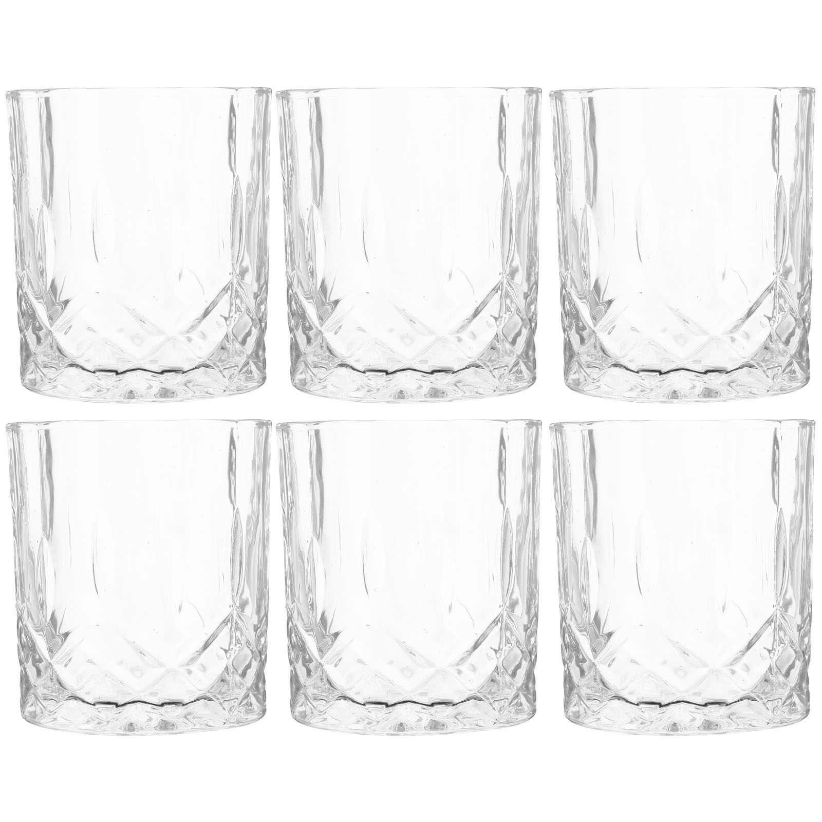 Wine Beer Whiskey - 6Pcs Whiskey Glass Set Unique Exquisite