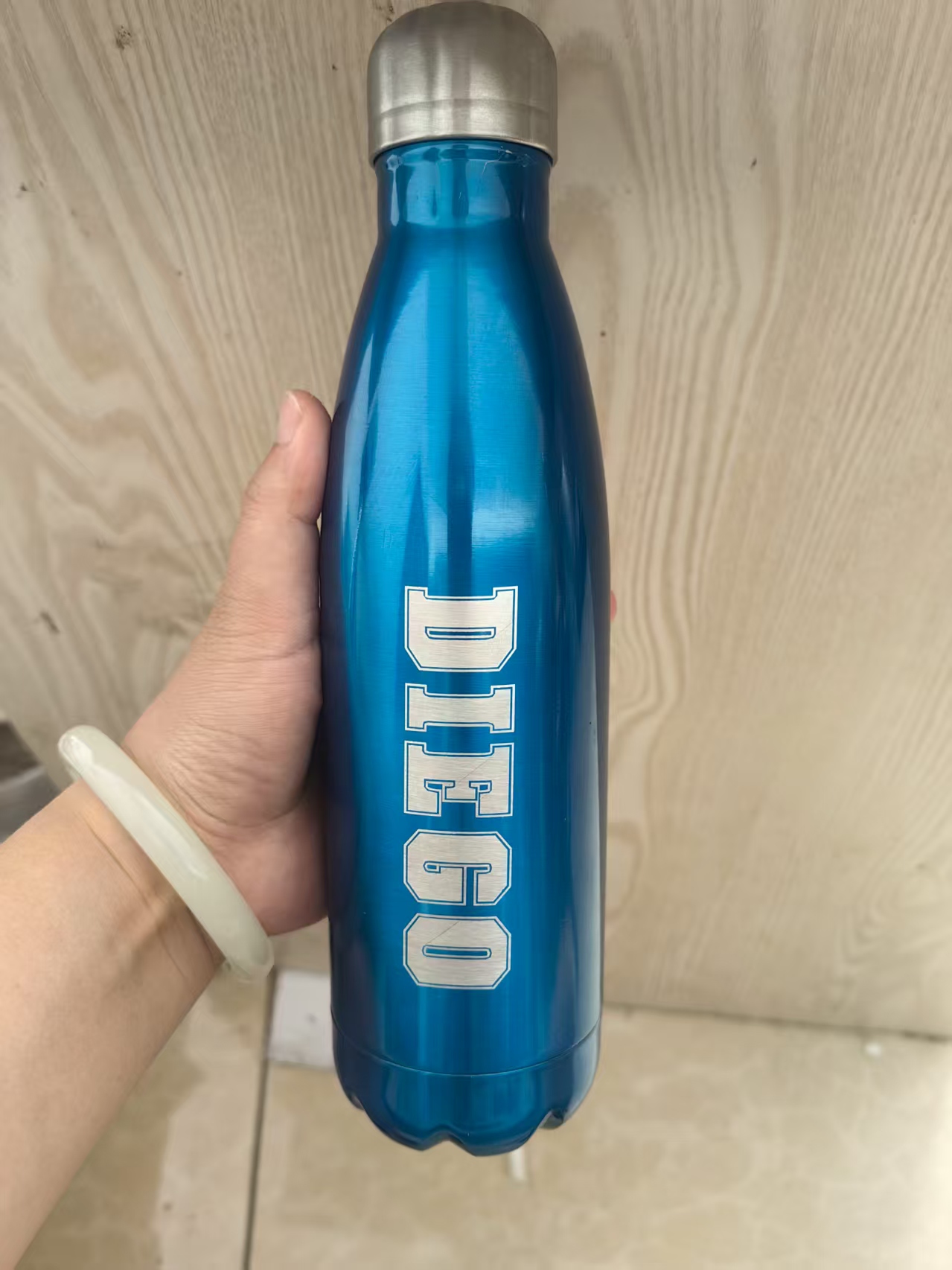 Wine Beer Name - Custom Text/Logo Printed Name Keep Cold