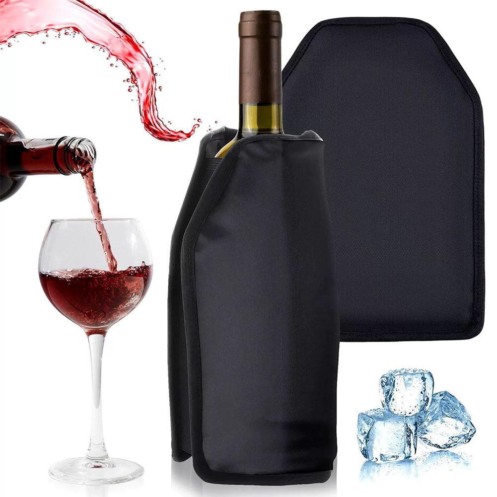 Wine Beer Cooler - Wine Cooling Holder Ice Bag Jelly