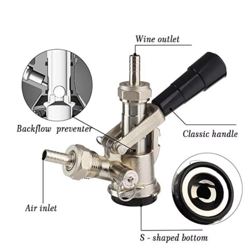 Keg Coupler Draft Beer Dispens - Wine Draft Beer review and price