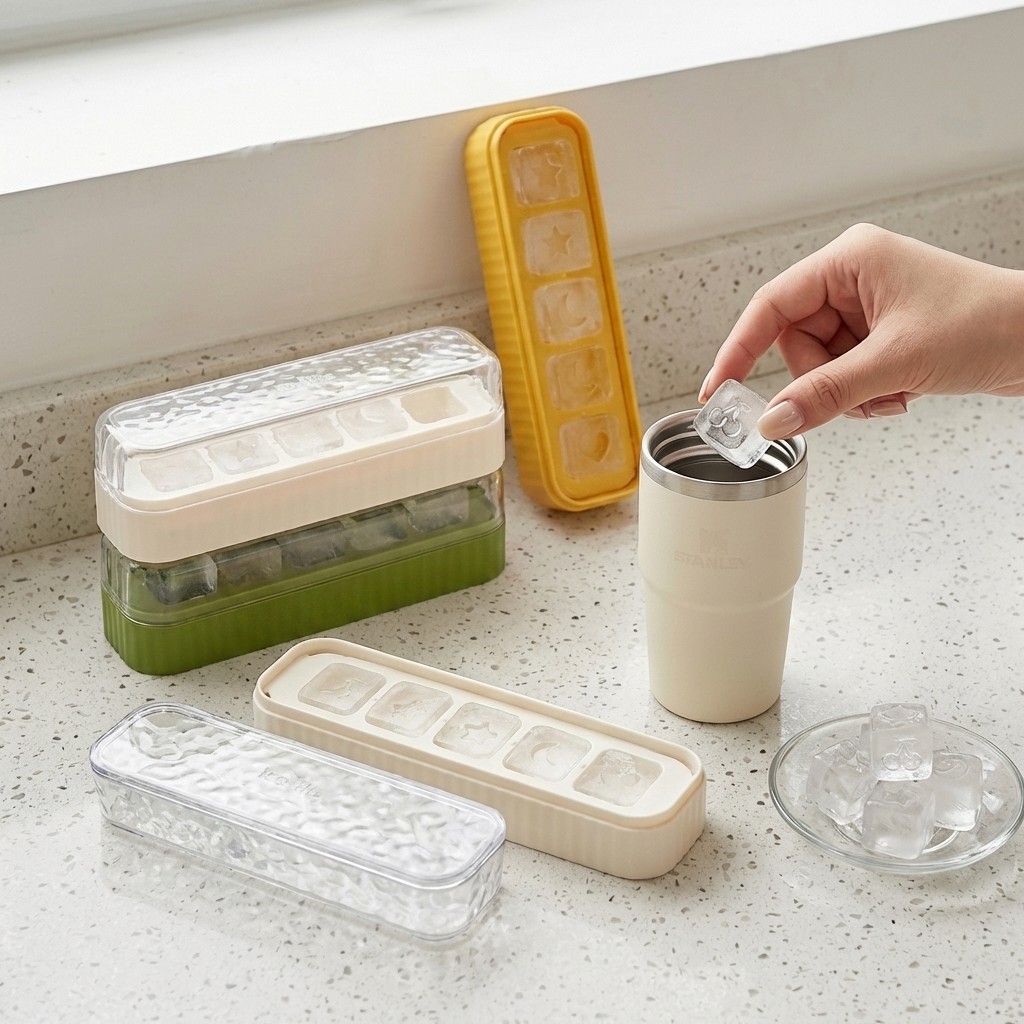 Mini Plastic Ice Cube Tray Wit - Wine Beer Cooler review and price