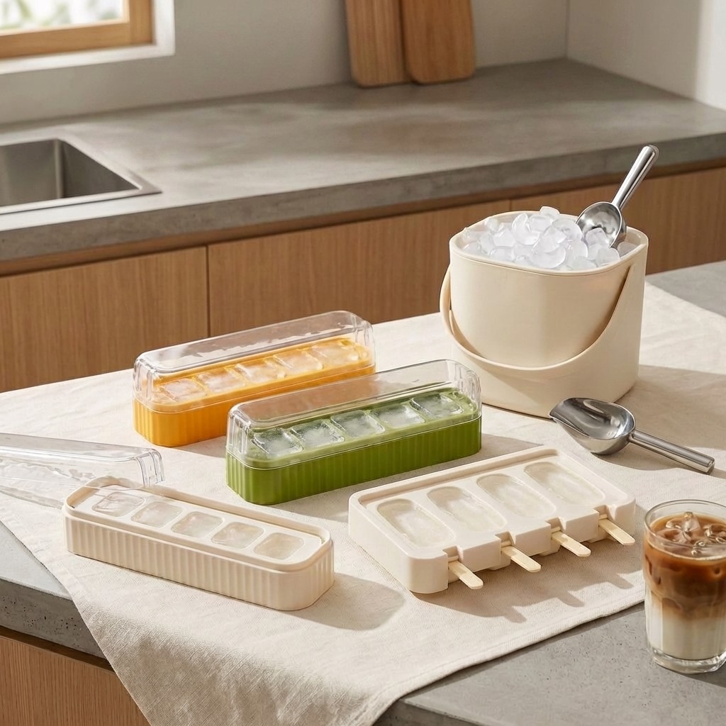 Mini Plastic Ice Cube Tray Wit - Wine Beer Cooler review and price