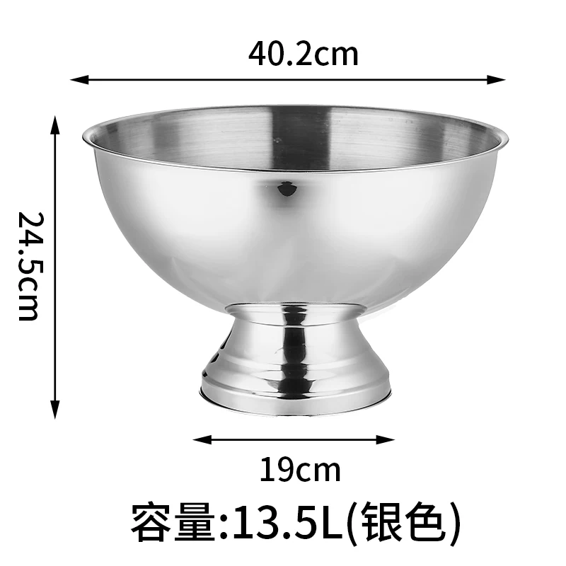 Large Stainless Steel Ice Buck - Wine Beer Cooler review and price
