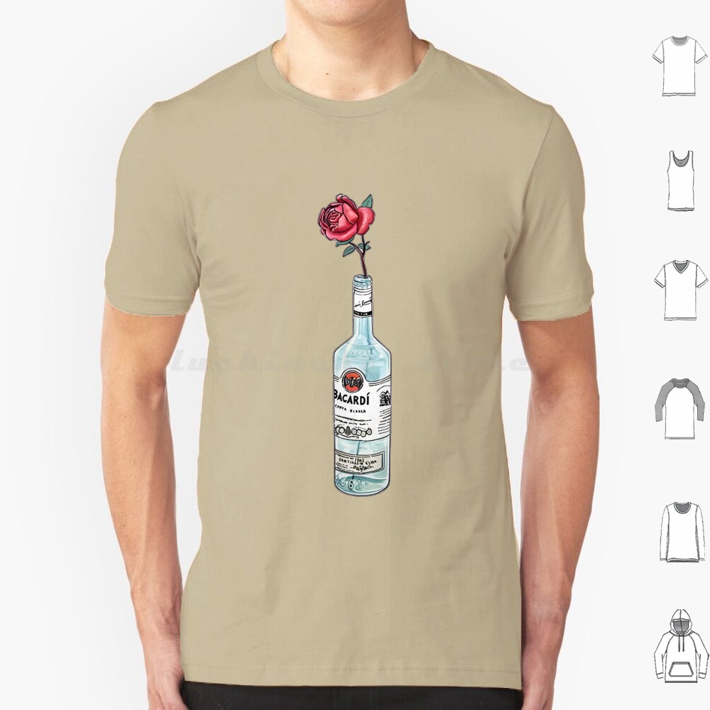 Rum Bacardi Flower Artwork T S - Beer Wine Gin review and price