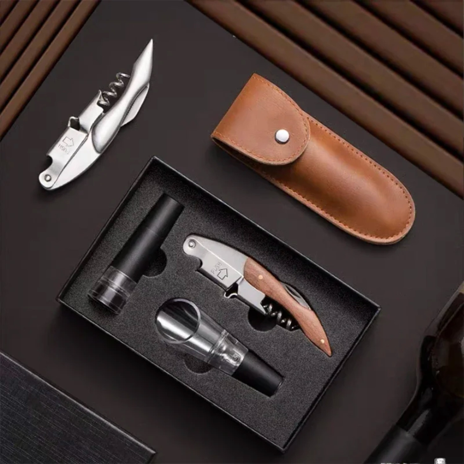 Wood Handle Corkscrew Professi - Taste Wine Beer Kitchen review and price