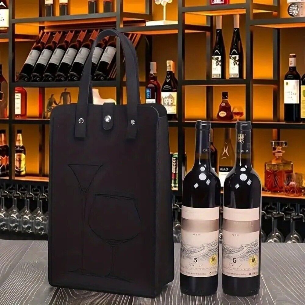 High Quality Felt Red Wine Bag - Wine & Beer Shop Photos review and price