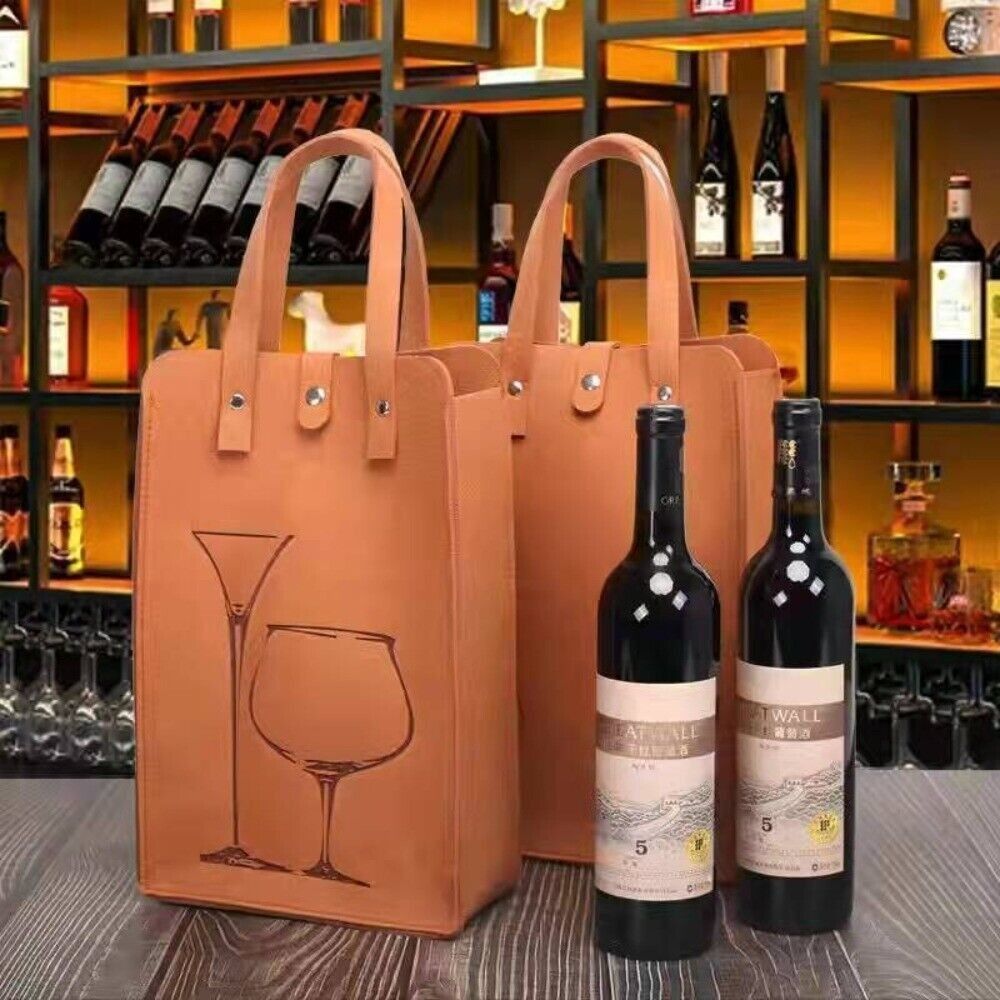 High Quality Felt Red Wine Bag - Wine & Beer Shop Photos review and price