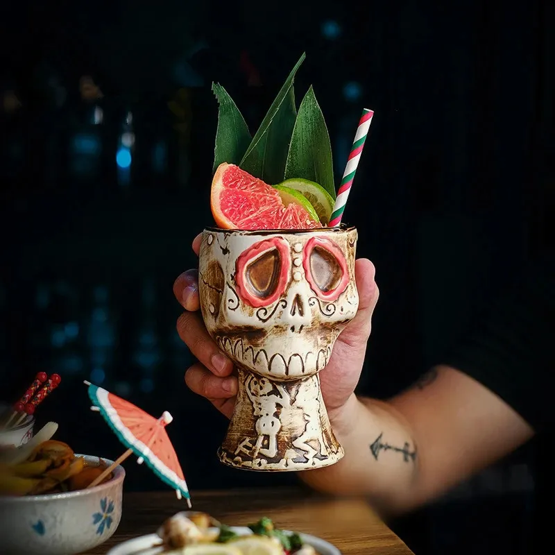 480ml Halloween Party Skull Co - Wine Beer Mixed Drinks review and price