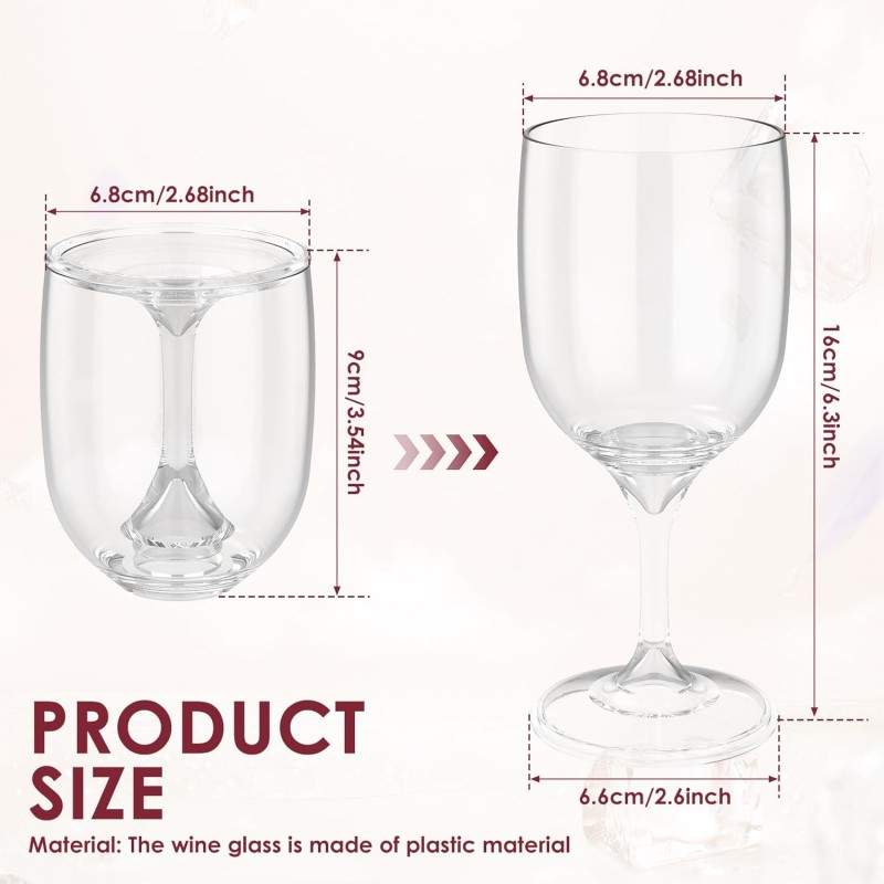 Folding Wine Glass Transparent - Wine & Beer Shop Photos review and price