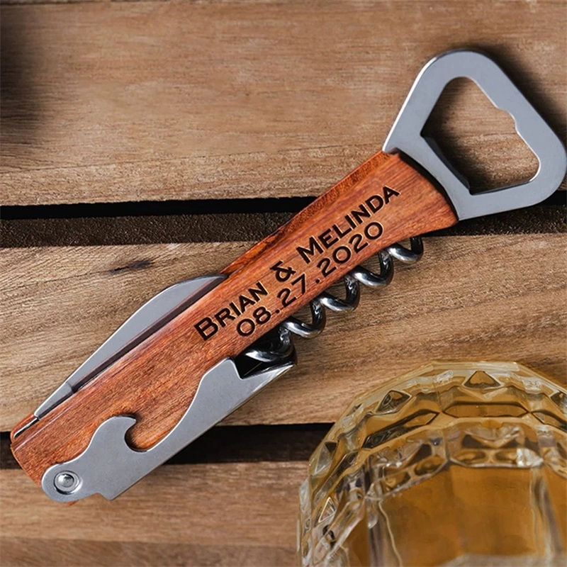 Custom Engraved Name Text Wood - Wine Beer Name review and price