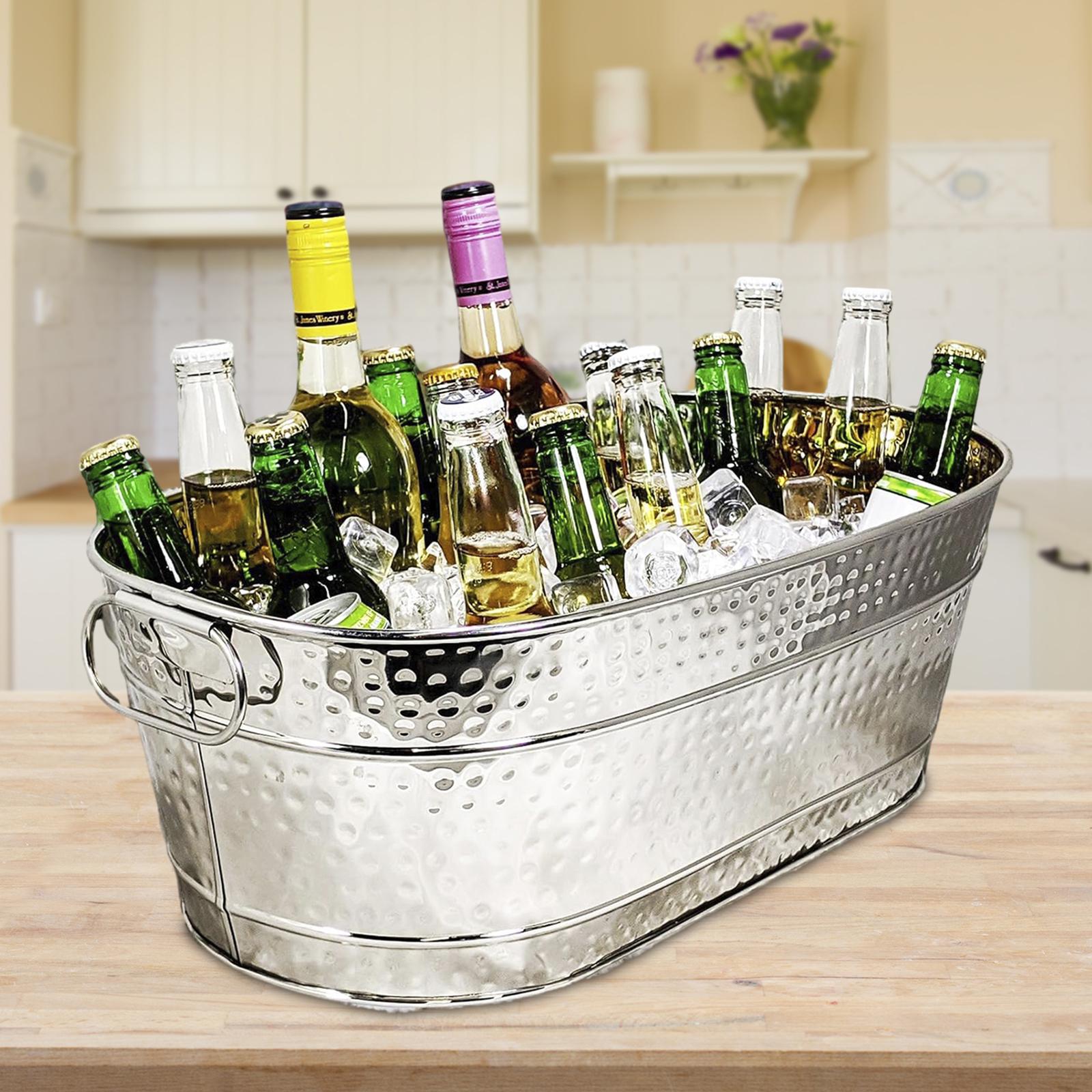 Ice Bucket Galvanized Tub Stor - Wine Beer Cooler review and price