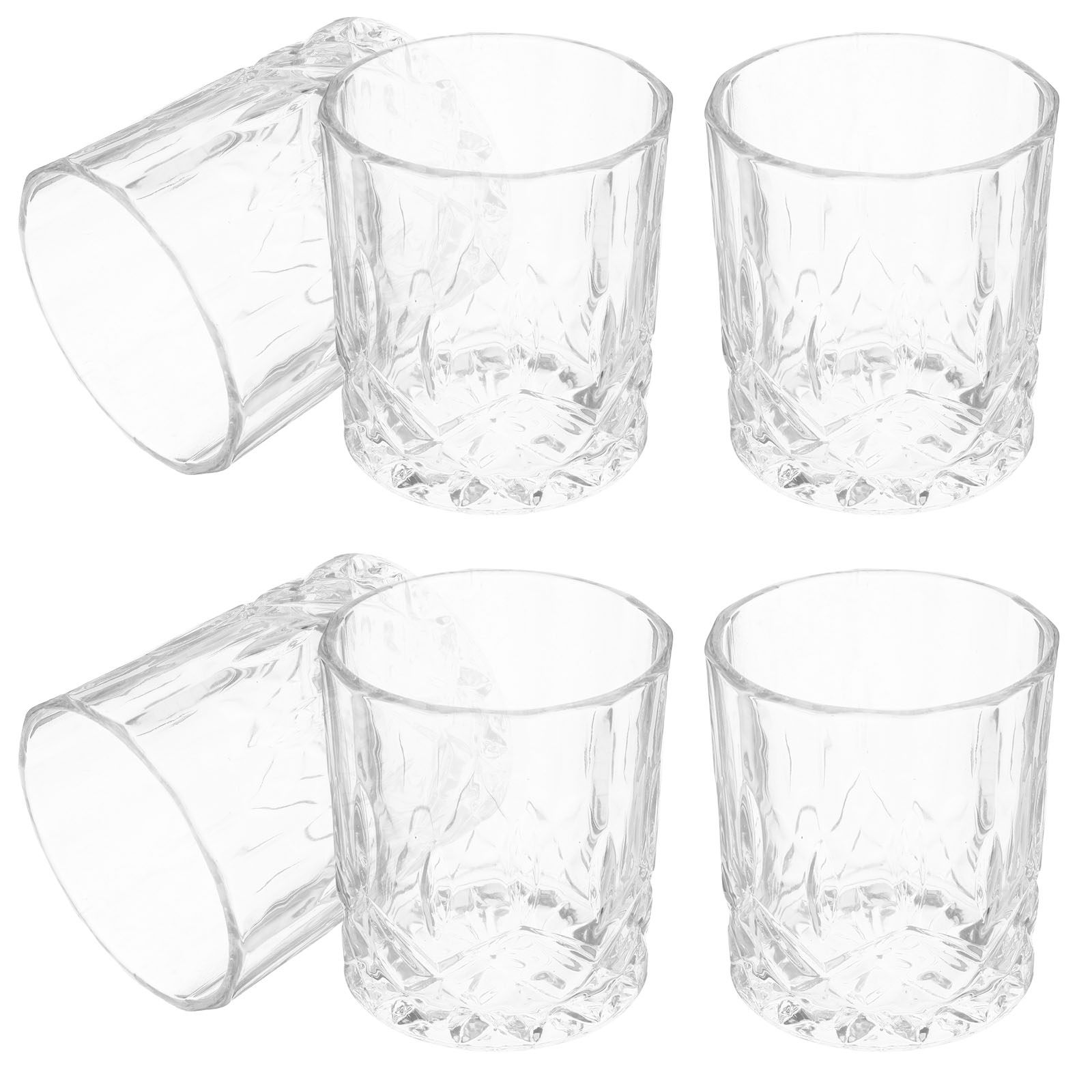 6Pcs Whiskey Glass Set Unique  - Wine Beer Whiskey review and price