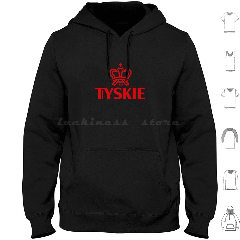 Tyskie Hoodies Long Sleeve Liq - Beer Wine Gin review and price