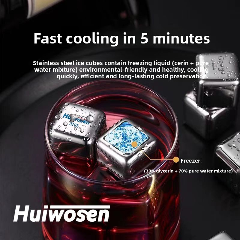 316 Stainless Steel Ice Cube R - Wine Beer Cooler review and price