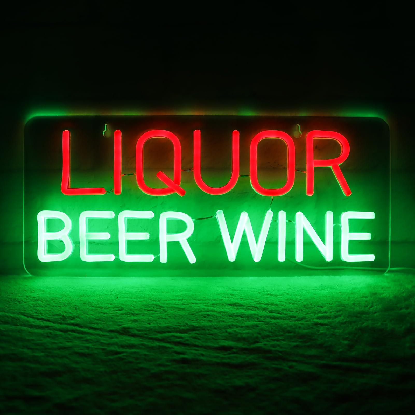 Liquor Beer Wine Neon Signs fo - Wine Beer Store review and price