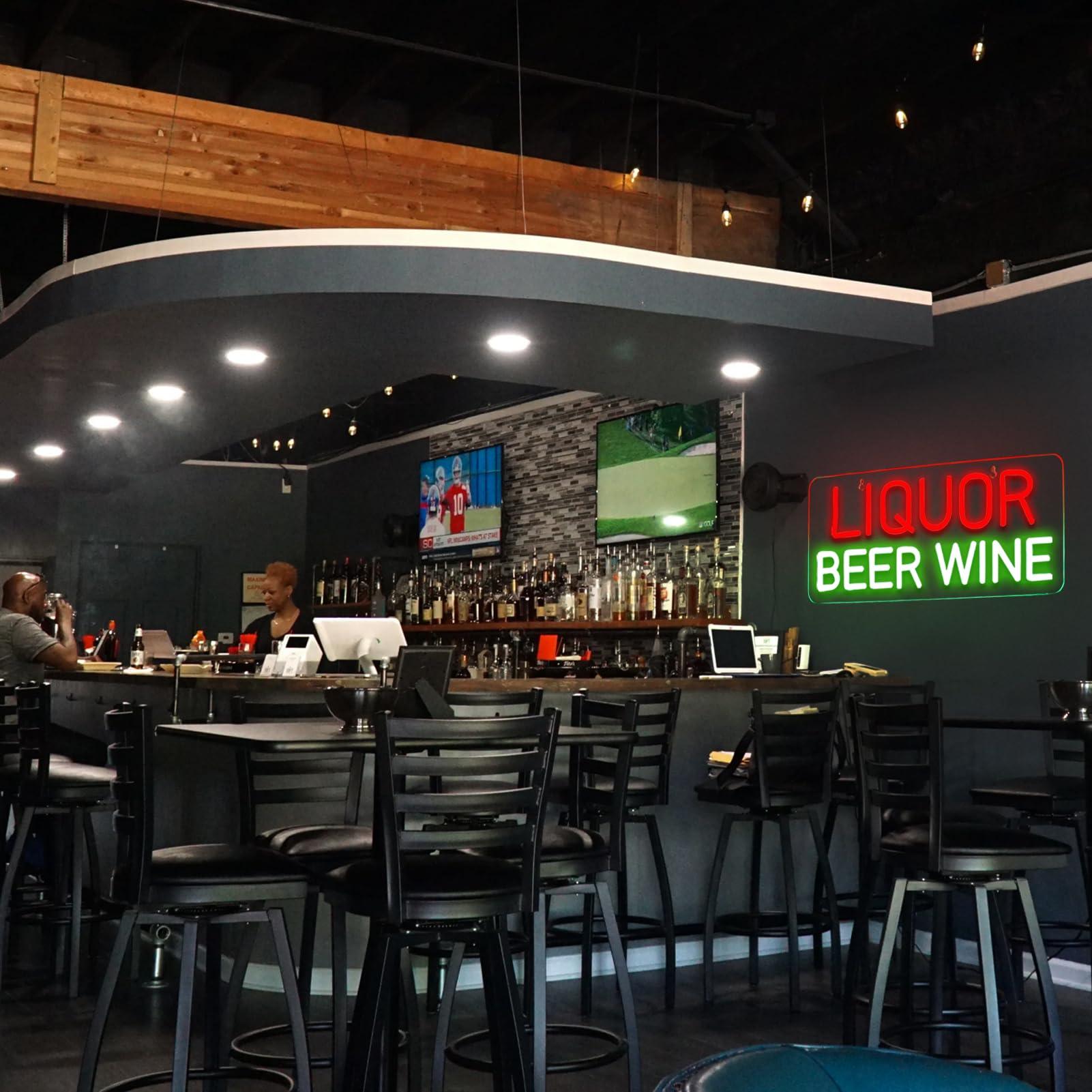 Liquor Beer Wine Neon Signs fo - Wine Beer Store review and price