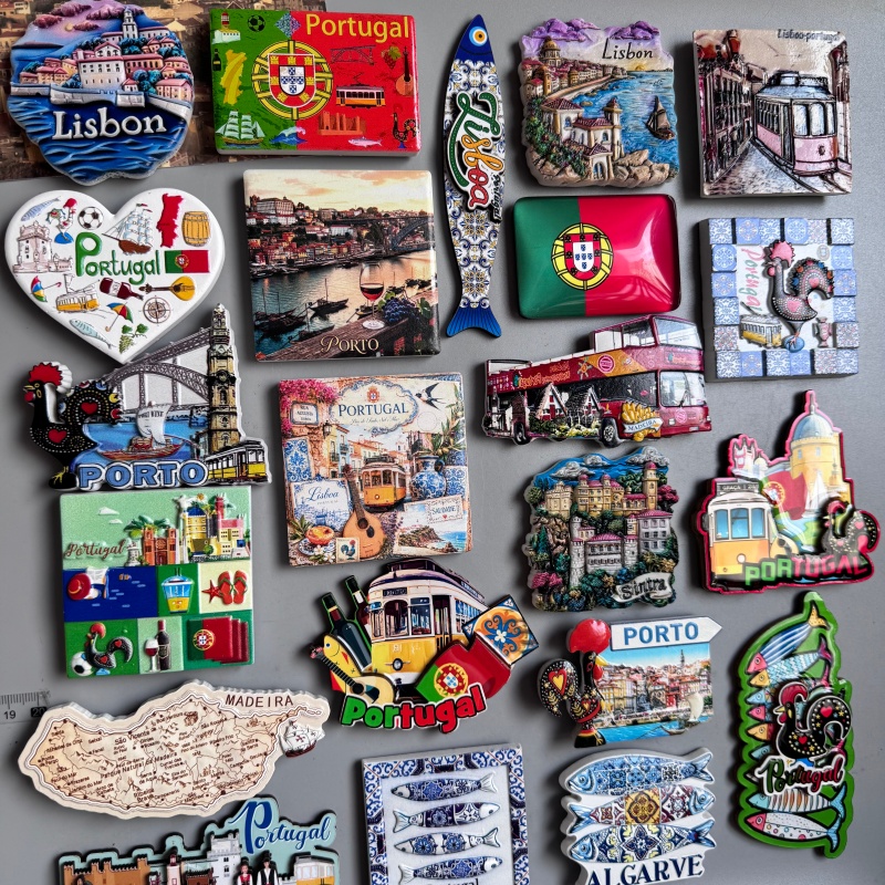 Portugal Fridge Magnets Trams  - Wine Beer Cooler review and price