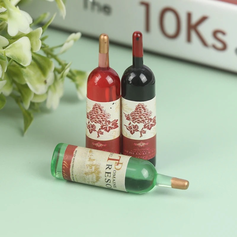 1 Set 1/12 Miniature Wine Bott - Taste Wine Beer Kitchen review and price