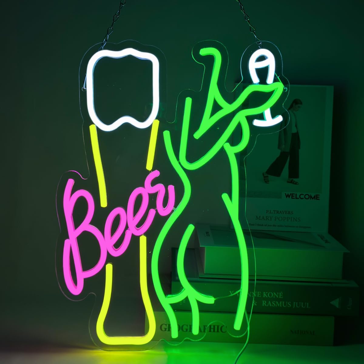 Beer Neon Sign Women's Body Ne - Wine Beer Store review and price