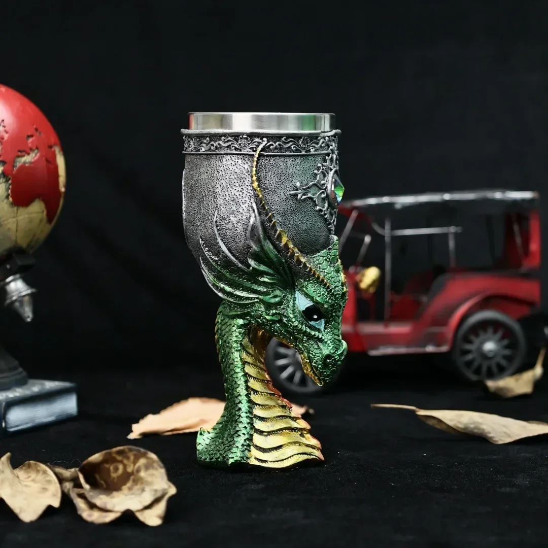 200ML Dragon Head Goblet Stain - Wine Beer Whiskey review and price